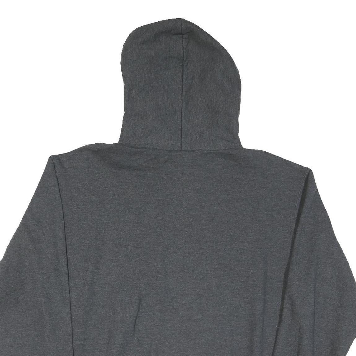 CHAMPION Mens Grey Cal Poly Pullover Hoodie M Cotton Blend Comfortable Casual