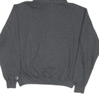 CHAMPION Mens Grey Cal Poly Pullover Hoodie M Cotton Blend Comfortable Casual
