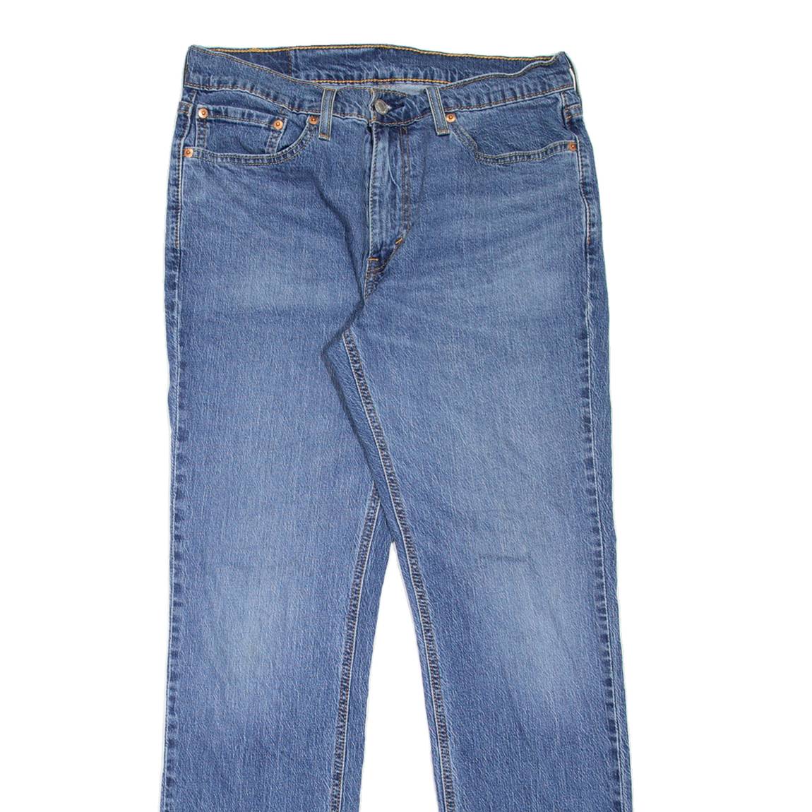 LEVI'S 541 Jeans Mens Blue Athletic Tapered Stone Wash W31 L32