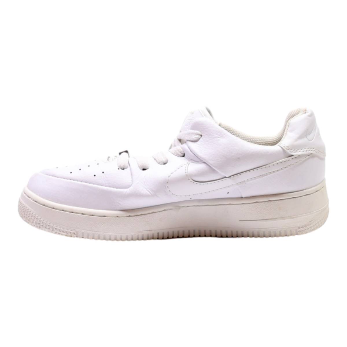 NIKE Af1 Sneaker Trainers White Leather Mens UK 6