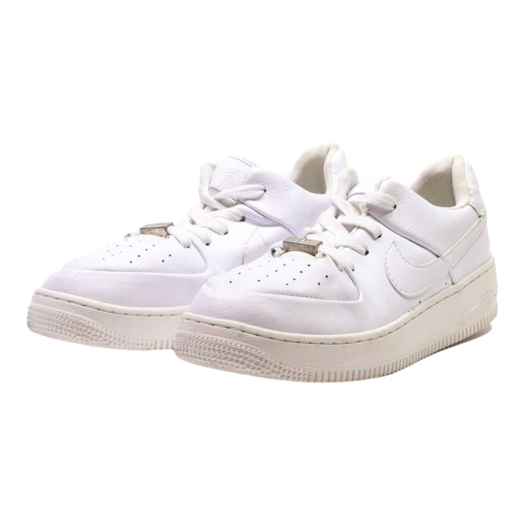 NIKE Af1 Sneaker Trainers White Leather Mens UK 6