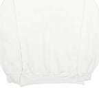 OARSMAN Mens White Presque Isle Harbor Wooden Boat Show Crew Neck L Sweatshirt