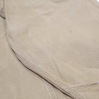 CARHARTT Mens Cotton Blend Beige Regular Straight Fit Trousers W31 L30 Workwear