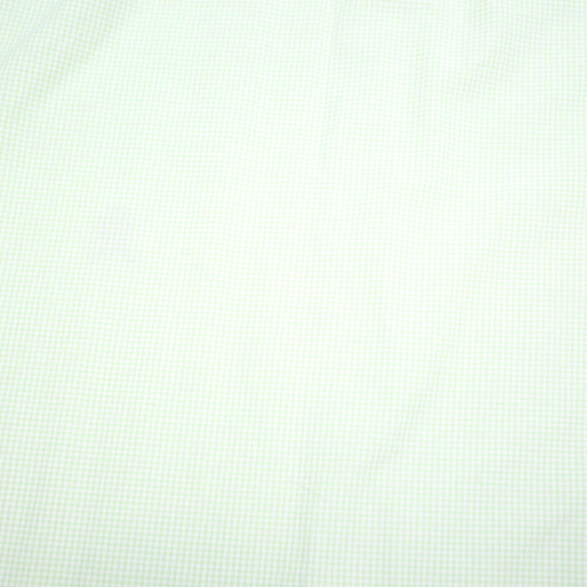 TOMMY HILFIGER Mens Green & White Shirt L Cotton Blend Button Down Collar Long
