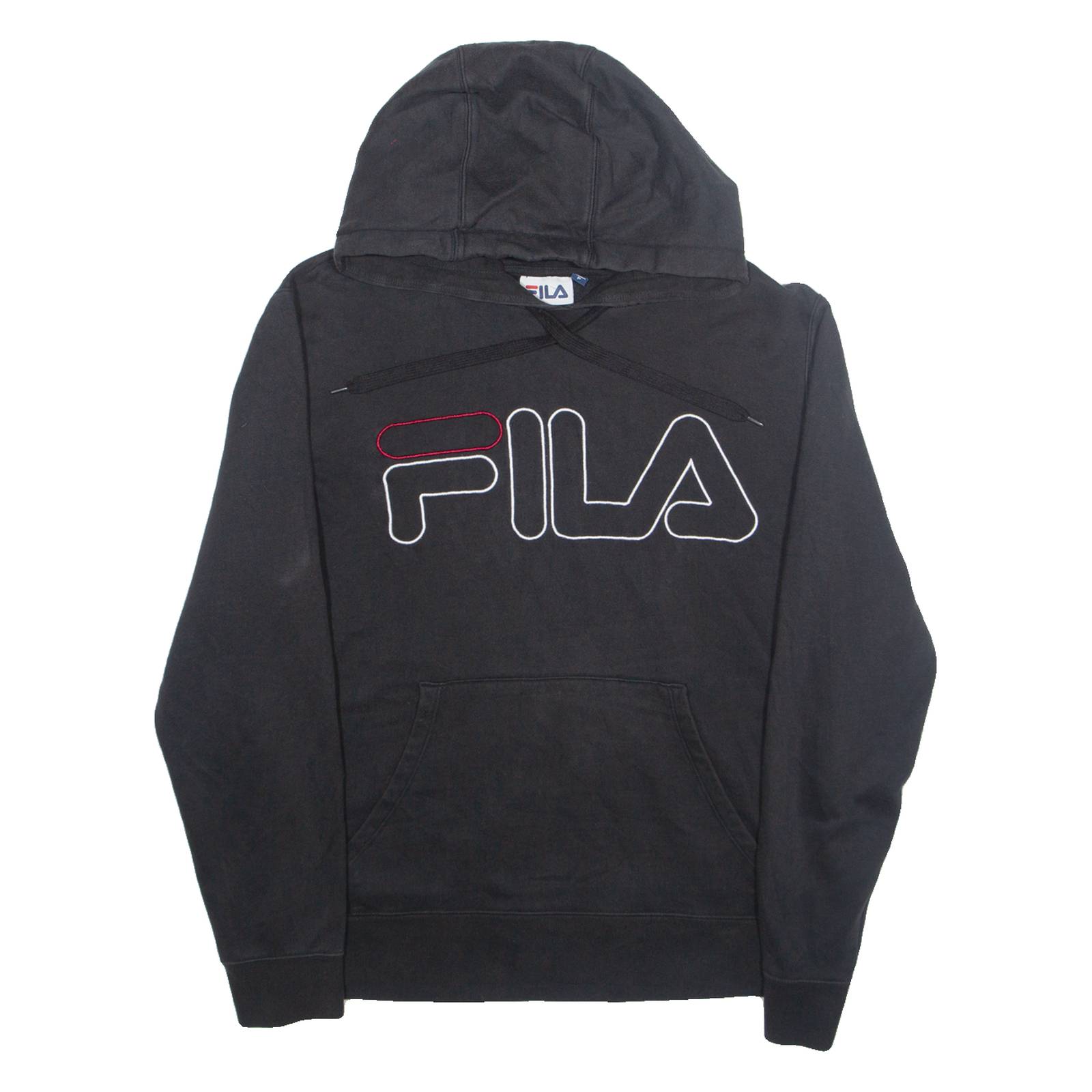 FILA Womens Black Hoodie S