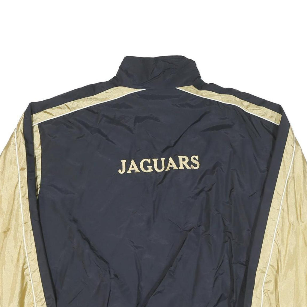HOLLOWAY Mens Gold & Black Jaguars Coach Staff Jacket XL Polyester Blend Zip