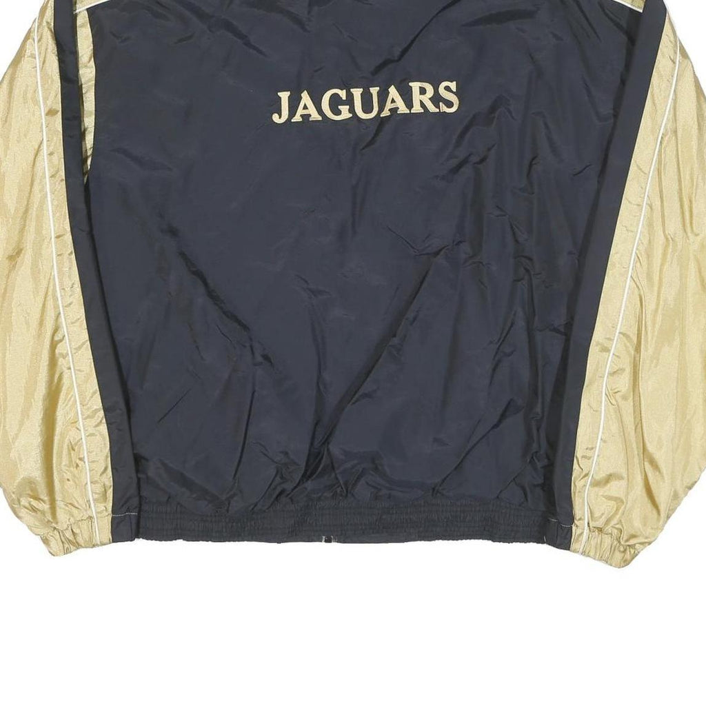 HOLLOWAY Mens Gold & Black Jaguars Coach Staff Jacket XL Polyester Blend Zip
