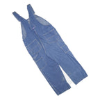 BIG SMITH Mens Blue Cotton Dungarees Regular Fit M W34 L28 Workwear Utility