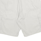 WRANGLER Mens Shorts White Cargo Cotton L W36 Casual Summer