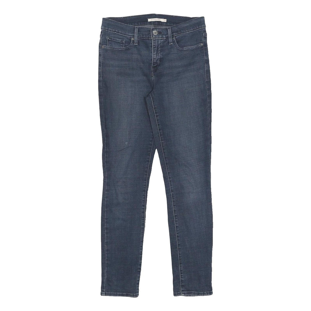 LEVI'S 311 Womens Jeans Blue Slim Skinny Denim Medium W28 L29 Stretch Zip