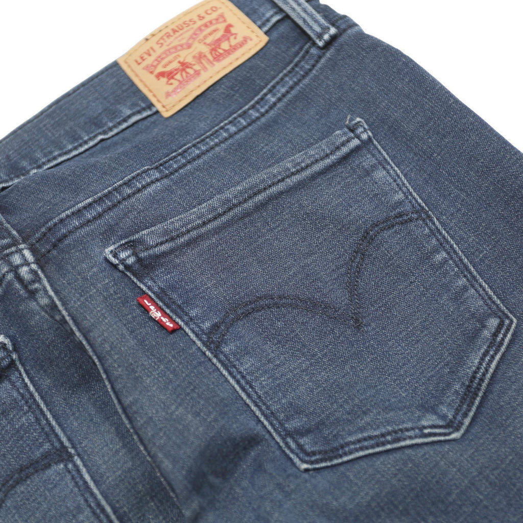 LEVI'S 311 Womens Jeans Blue Slim Skinny Denim Medium W28 L29 Stretch Zip