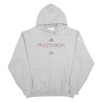 ADIDAS Mens Grey McCutcheon Soccer Pullover Hoodie XL Casual Sportswear