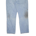 CARHARTT Mens Regular Blue Denim Jeans W34 L30 Workwear Zip Closure Casual