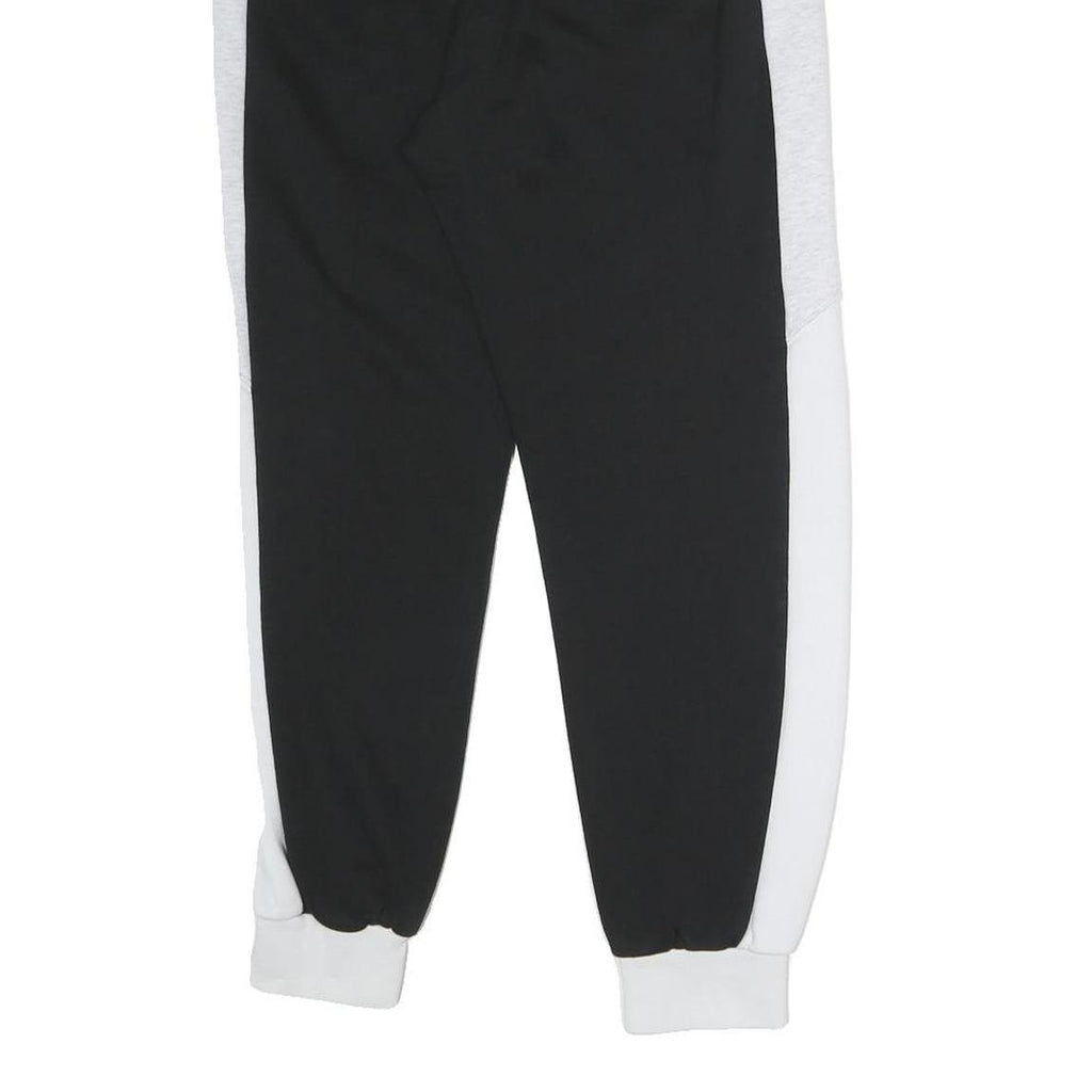 NIKE Womens Joggers Black & White Regular Tapered M W28 L26 Comfortable Cotton