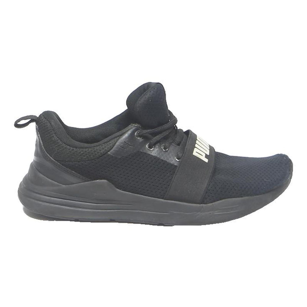 PUMA Enzo 2 Mens Black Synthetic Trainers UK 7 Sports Running Footwear