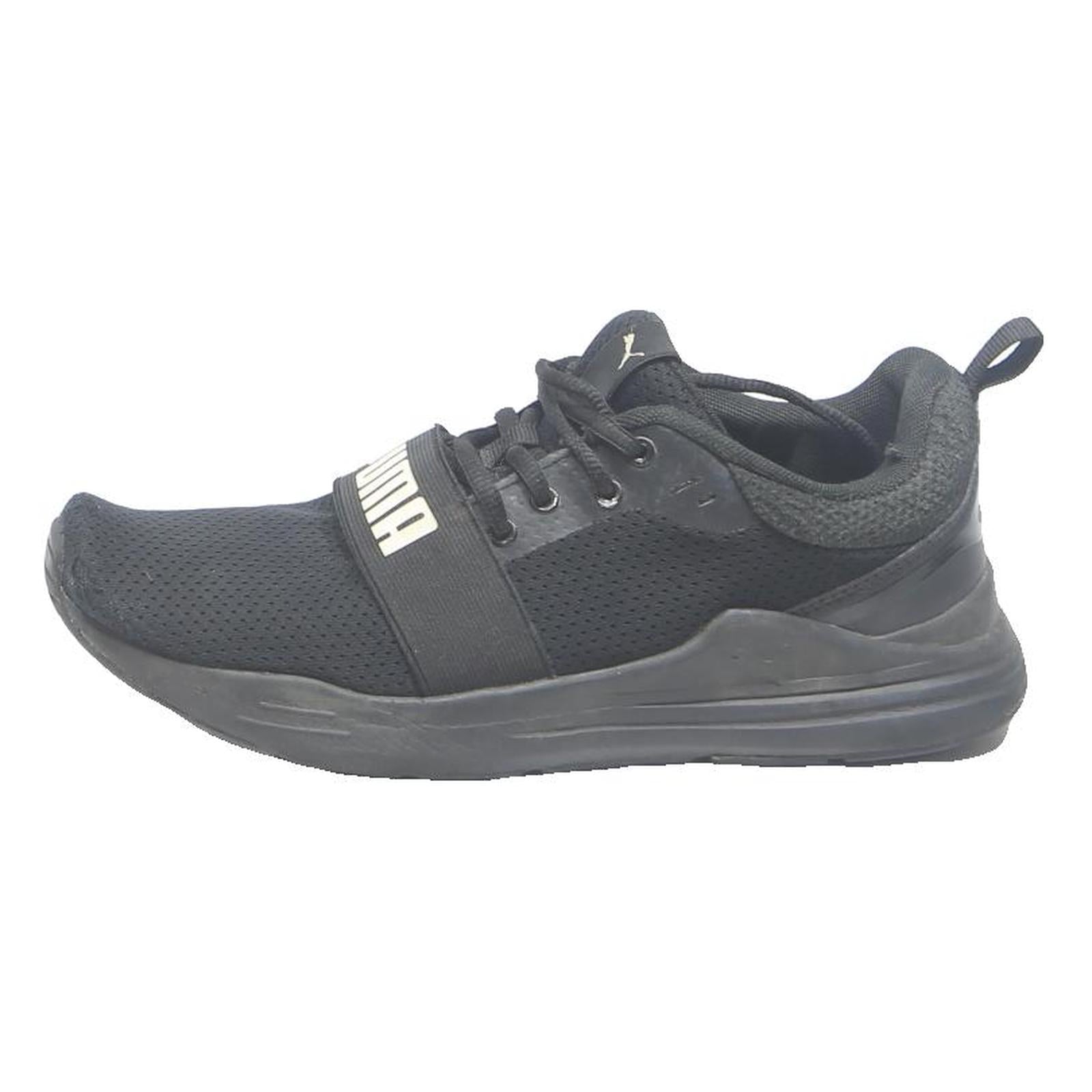 PUMA Enzo 2 Mens Black Synthetic Trainers UK 7 Sports Running Footwear