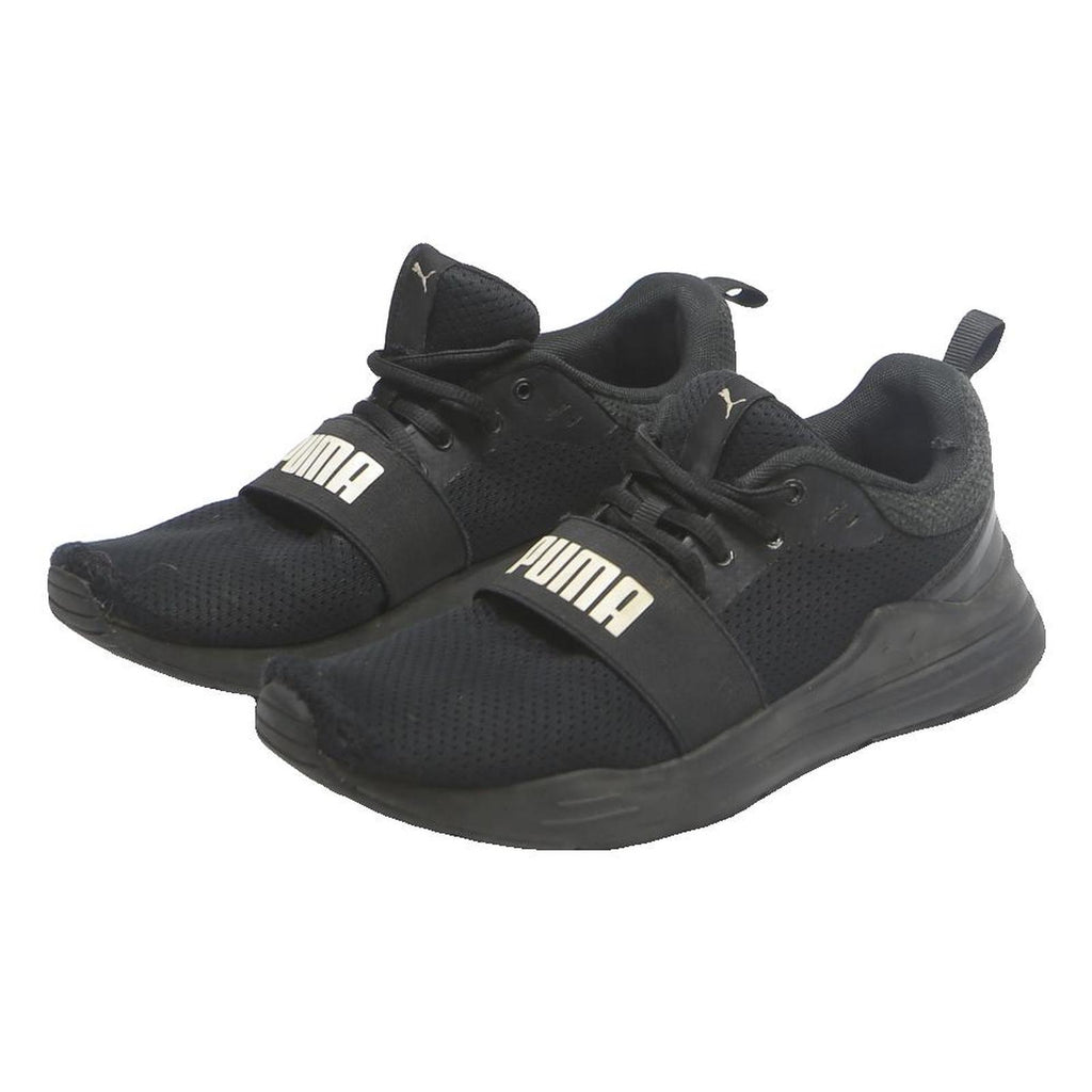 PUMA Enzo 2 Mens Black Synthetic Trainers UK 7 Sports Running Footwear