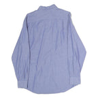 NAUTICA Mens Blue Button-Down Oxford Shirt S Casual Cotton Blend Long Sleeve