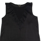 MASSIMO DUTTI Womens Top Black Sleeveless XS