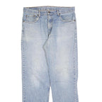 LEVI'S Mens Regular Fit Light Blue Denim Jeans W36 L34 Classic Zip Cotton Blend