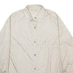 BOGNER Womens Cream Button Jacket XL Polyamide Blend Plain Lightweight Outerwear