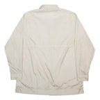 BOGNER Womens Cream Button Jacket XL Polyamide Blend Plain Lightweight Outerwear