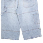 IDENTIC Mens Denim Blue Casual Shorts M W32 Cotton Blend Workwear