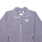 THE NORTH FACE Womens Purple Zip Jacket S Polyester Plain Outdoor Casual Warm