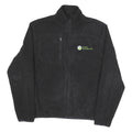 TIMBERLAND Womens Black Outdoor Jacket L Polyester Woven Plain Zip Long Sleeve