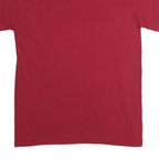 GILDAN Womens Red Encina Preparatory Bulldogs Graphic T-Shirt M Short Sleeve