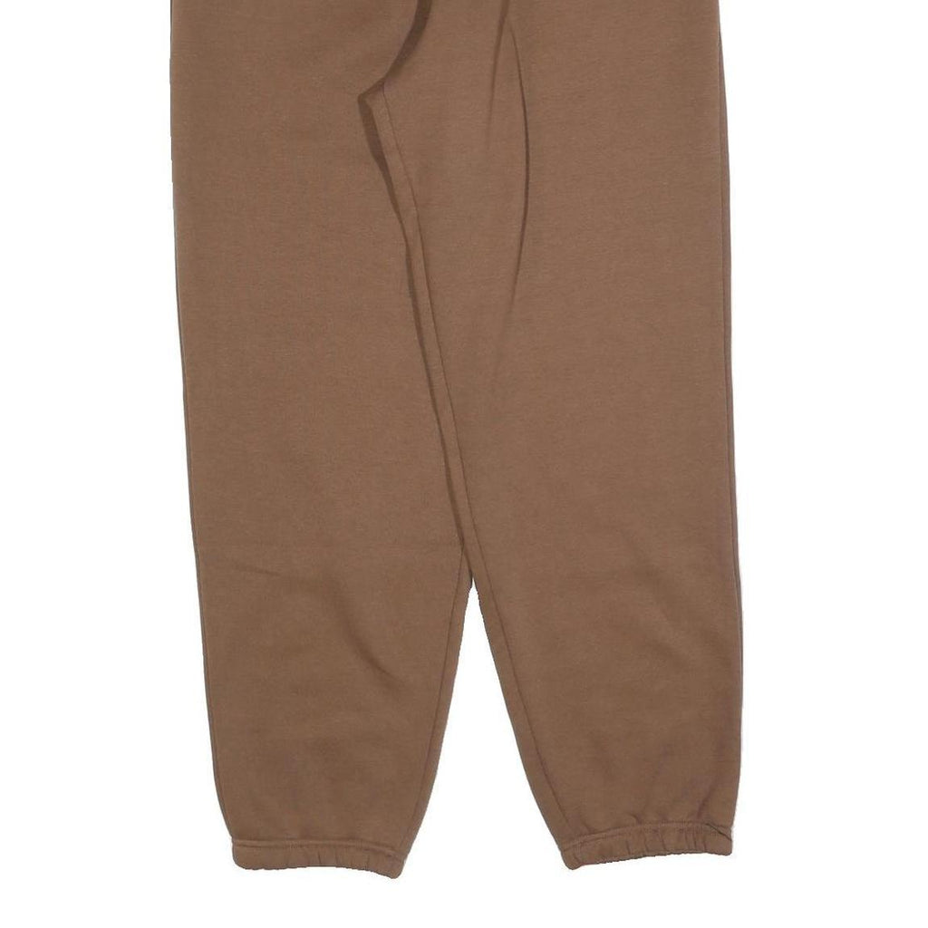 NEW BALANCE Womens Joggers Brown Slim Tapered M W28 L30 Casual Loungewear