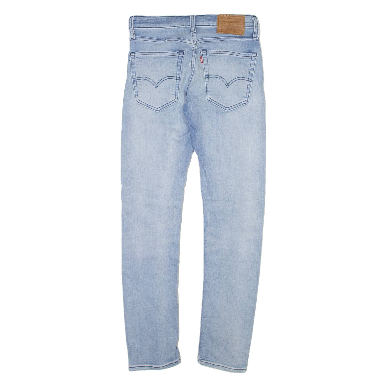 LEVI'S 519 BIG E Jeans Mens Blue Slim Skinny W28 L30