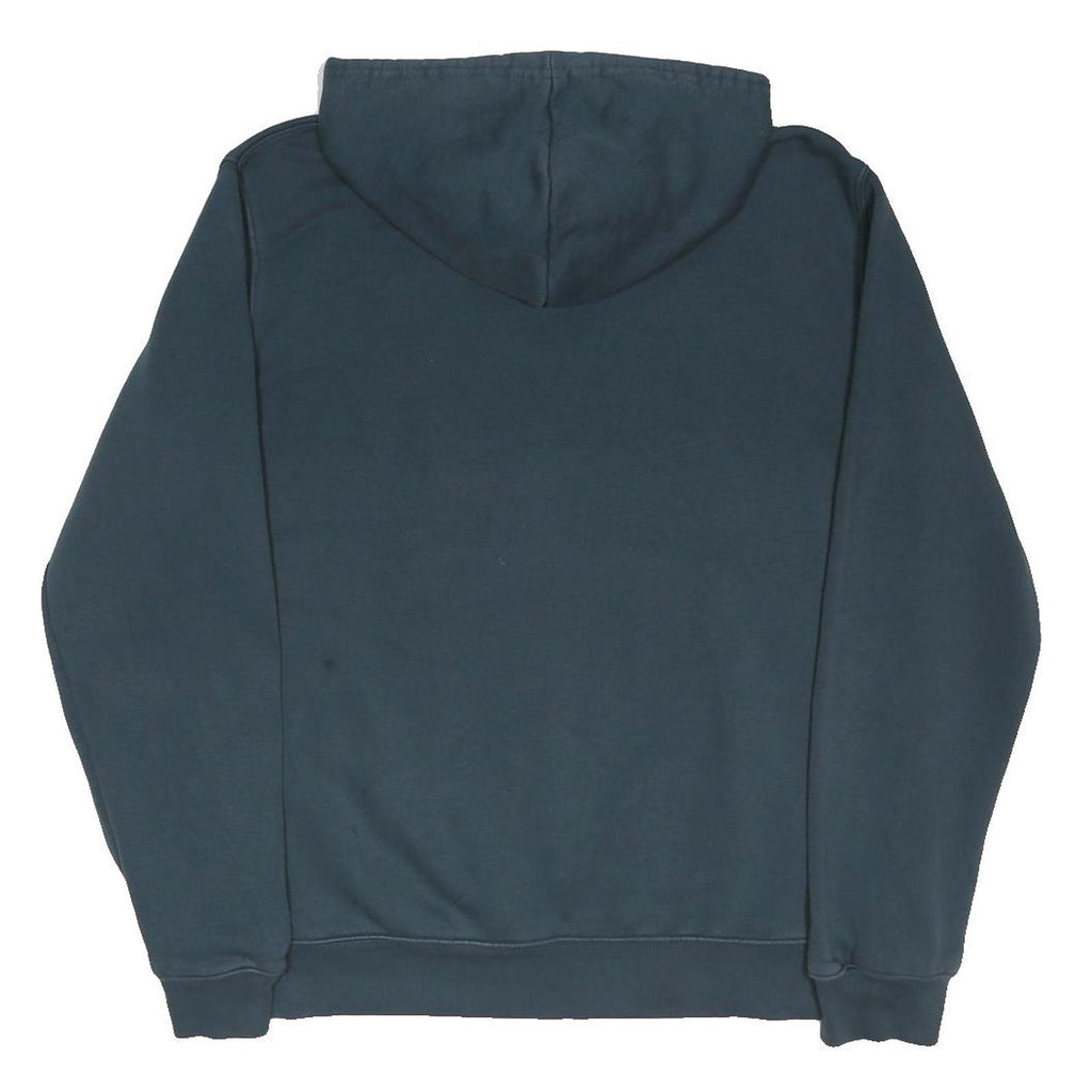 ADIDAS ORIGINALS Mens Blue Pullover Hoodie L Cotton Blend Casual Sportswear