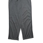 ADIDAS Mens Joggers Black & Dark Grey M W28 L32 Classic Tapered Fit Polyester