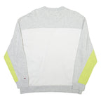 TOMMY JEANS Mens Sweatshirt White Crew Neck M