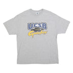 TLC Mens Grey UCSB Gauchos Graphic T-Shirt XL Short Sleeve Crew Neck Cotton