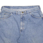 WRANGLER Mens Denim Blue XL W38 Casual Shorts Cotton Relaxed Fit