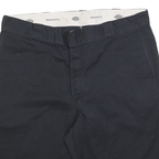 DICKIES Mens Shorts Black Casual Relaxed Fit 2XL W40 Cotton Blend Workwear