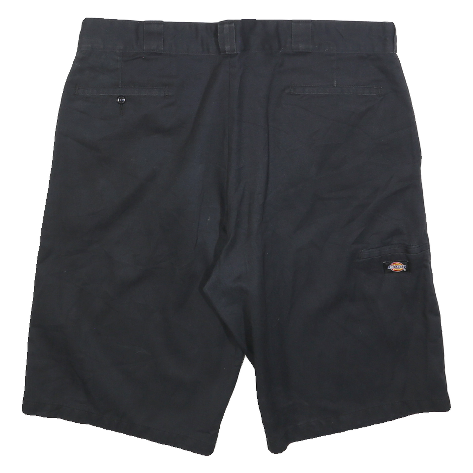 DICKIES Mens Shorts Black Casual Relaxed Fit 2XL W40 Cotton Blend Workwear