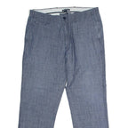 NAUTICA Mens Trousers Blue Regular Straight W33 L30