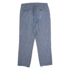 NAUTICA Mens Trousers Blue Regular Straight W33 L30