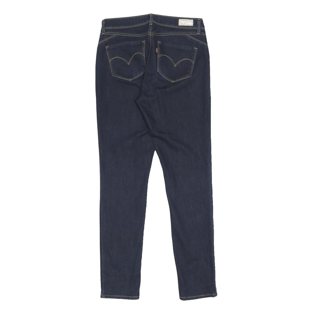 LEVI'S Revel Womens Jeans Blue Slim Skinny Denim W29 L32 Zip Cotton Blend