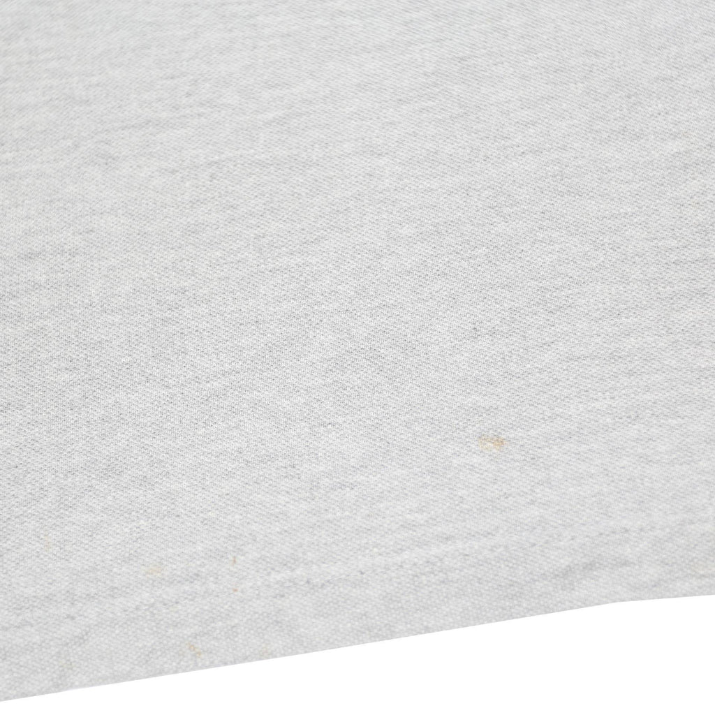 DIADORA Mens Grey Polo Shirt M Short Sleeve Cotton Classic Sportswear