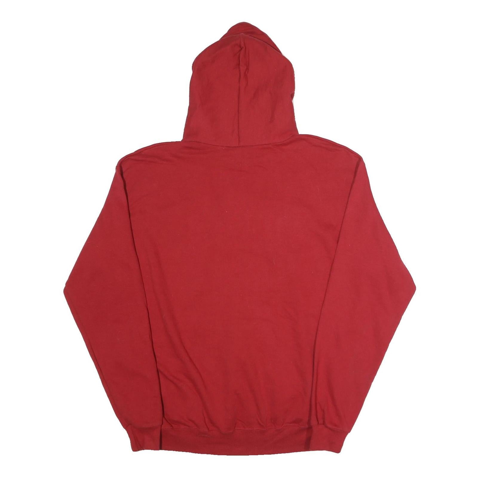 CHAMPION Mens Red WSU Cougars Hoodie XL Cotton Blend Pullover Sweatshirt