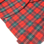 PENDLETON Womens Red & Green Check Jacket S Wool Tailored Blazer Button Closure