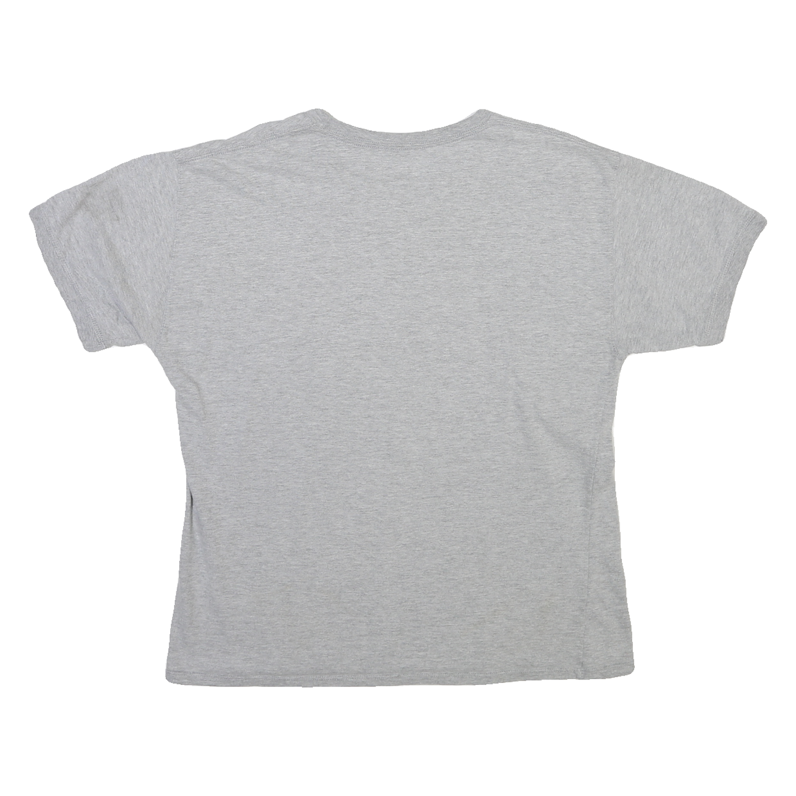 CHAMPION Mens Grey Graphic T-Shirt L Short Sleeve Crew Neck Logo Cotton Jersey