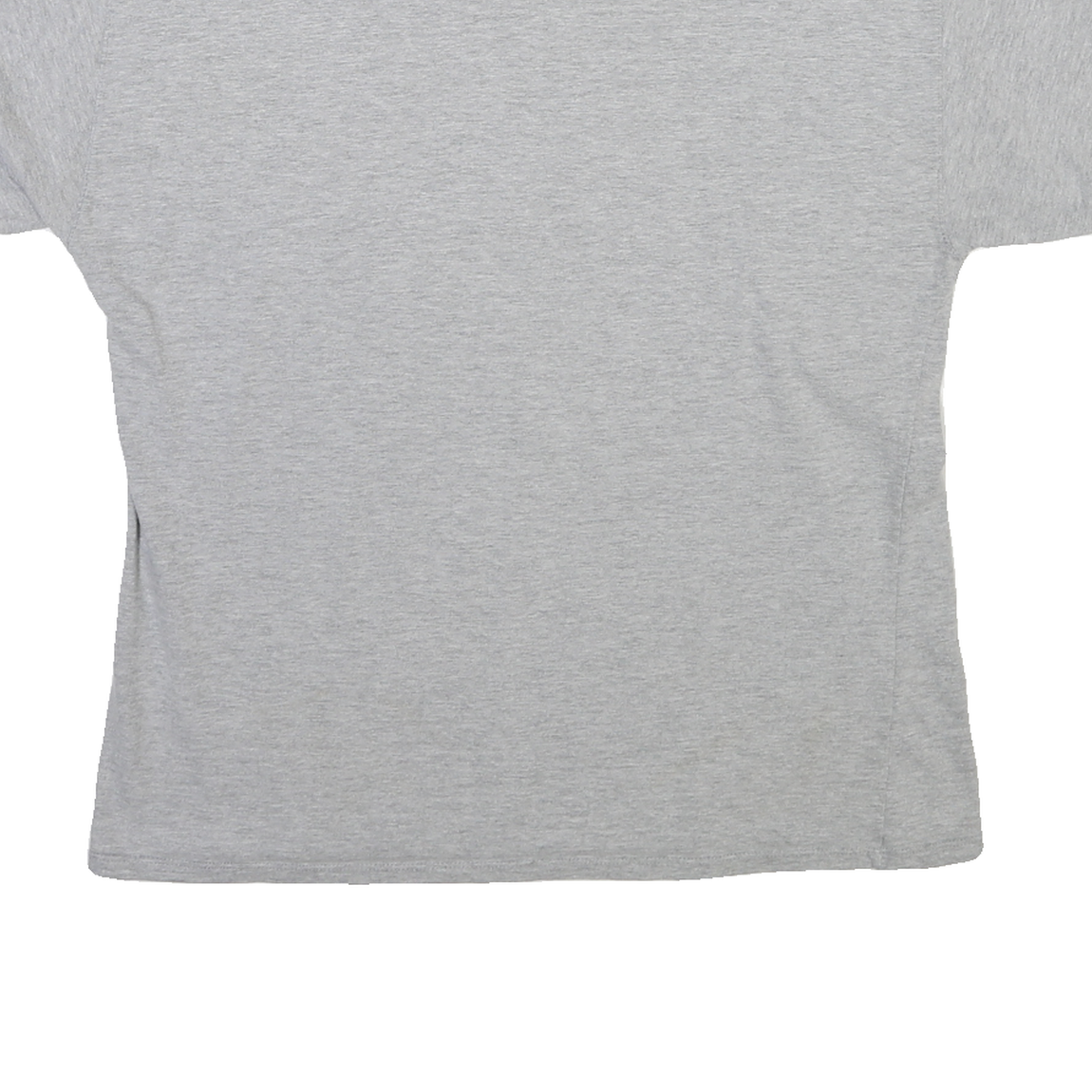 CHAMPION Mens Grey Graphic T-Shirt L Short Sleeve Crew Neck Logo Cotton Jersey