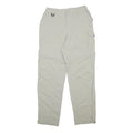 COLUMBIA Womens Woven Beige Regular Zip Trousers W26 L28 Outdoor Casual Cargo