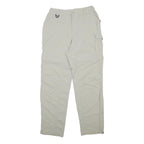 COLUMBIA Womens Woven Beige Regular Zip Trousers W26 L28 Outdoor Casual Cargo