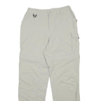 COLUMBIA Womens Woven Beige Regular Zip Trousers W26 L28 Outdoor Casual Cargo